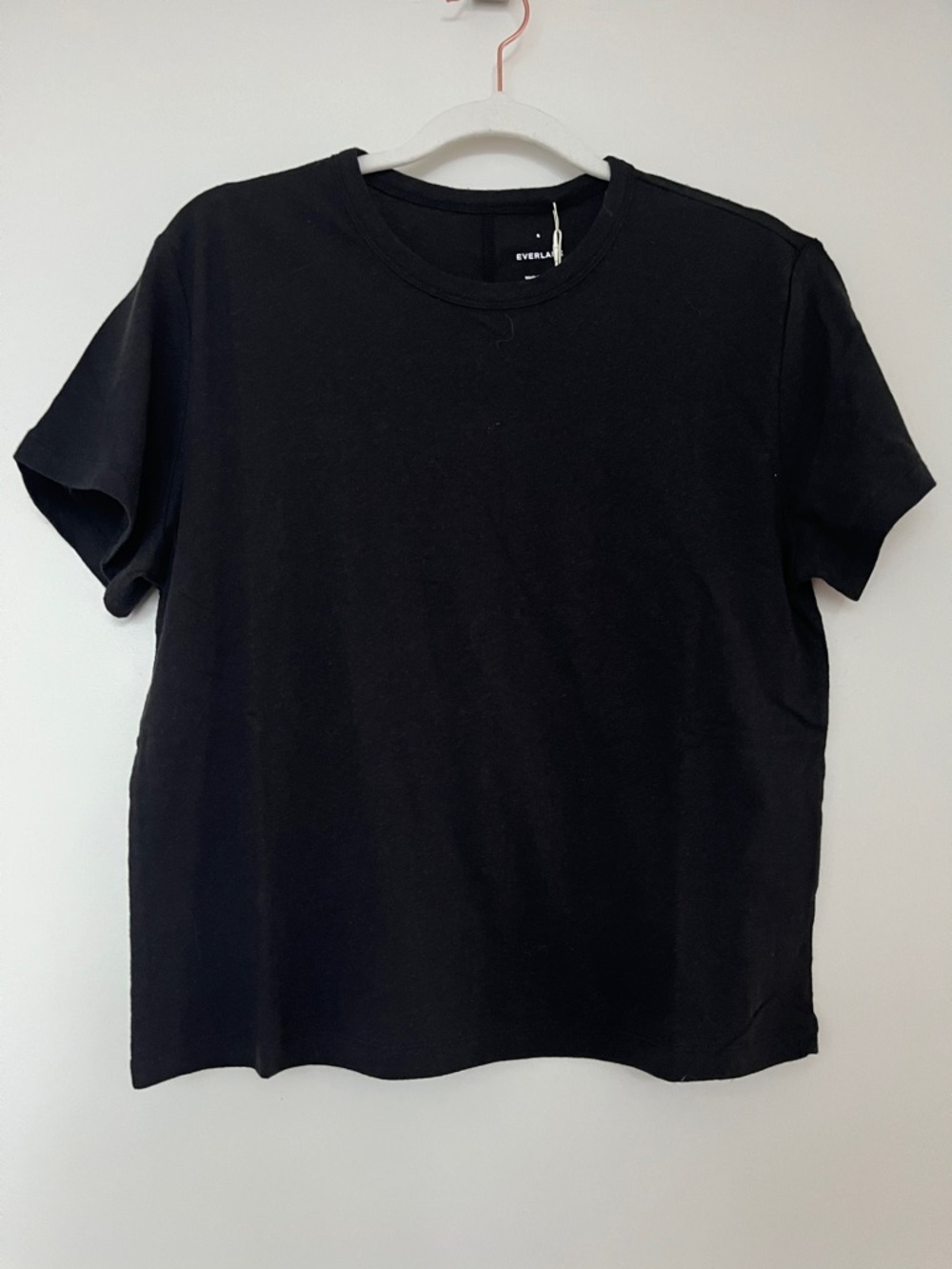 Everlane The Box-Cut Tee in Cotton Linen